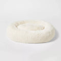 Donut Bolster Dog Bed - Boots & Barkley - Cream
