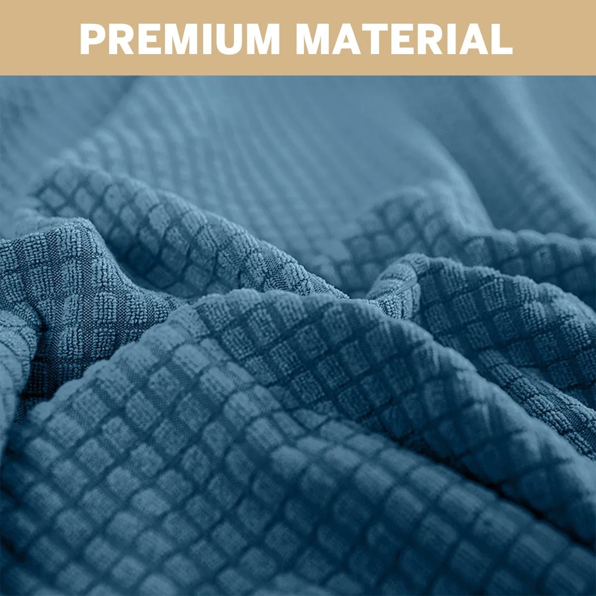 100% Waterproof Sofa Cover Non Slip Couch Cover Stretch Slipcover Leakproof Couch Protector for Kids Dogs Cats Pets, Dust Blue, Sofa - PetOhPets