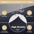 100% Waterproof Sofa Cover – Non - Slip Couch Protector for Kids, Dogs & Pets – Stretchable, Leakproof Loveseat Slipcover in Dark Gray - PetOhPets