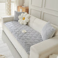 Plush Sofa Cushion Winter Thickened Sofa Cover Universal Cushion Sofa Cover Anti-Cat Scratch Sofa Towel for Living Room