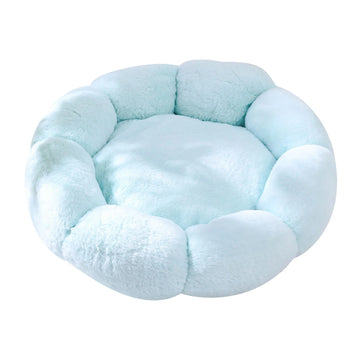 Medium Winter Warm Pet Bed with Soft Cushion, Solid