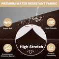 100% Waterproof Sofa Cover Non Slip Couch Cover Stretch Slipcover Leakproof Couch Protector for Kids Dogs Cats Pets, Coffee, Sofa