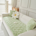 Plush Sofa Cushion Winter Thickened Sofa Cover Universal Cushion Sofa Cover Anti-Cat Scratch Sofa Towel for Living Room