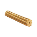 Large dog dental treats with ridged chew sticks for daily oral care