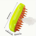 Rechargeable Shedding Hair Spray Hot Steam Easy Pet Grooming Brush for Cat, Dog
