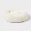 Donut Bolster Dog Bed - Boots & Barkley - Cream