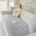 Plush Sofa Cushion Winter Thickened Sofa Cover Universal Cushion Sofa Cover Anti-Cat Scratch Sofa Towel for Living Room
