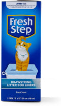Drawstring Litter Box Liners Scented, Jumbo Size, 36