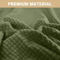 100% Waterproof Sofa Cover Non Slip Couch Cover Stretch Slipcover Leakproof Couch Protector for Kids Dogs Cats Pets, Olive Green, Sofa