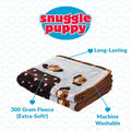 Blanket for Pets - Cozy Dog Blanket for Small Dogs - Machine Washable Dog Blanket in Blue - PetOhPets