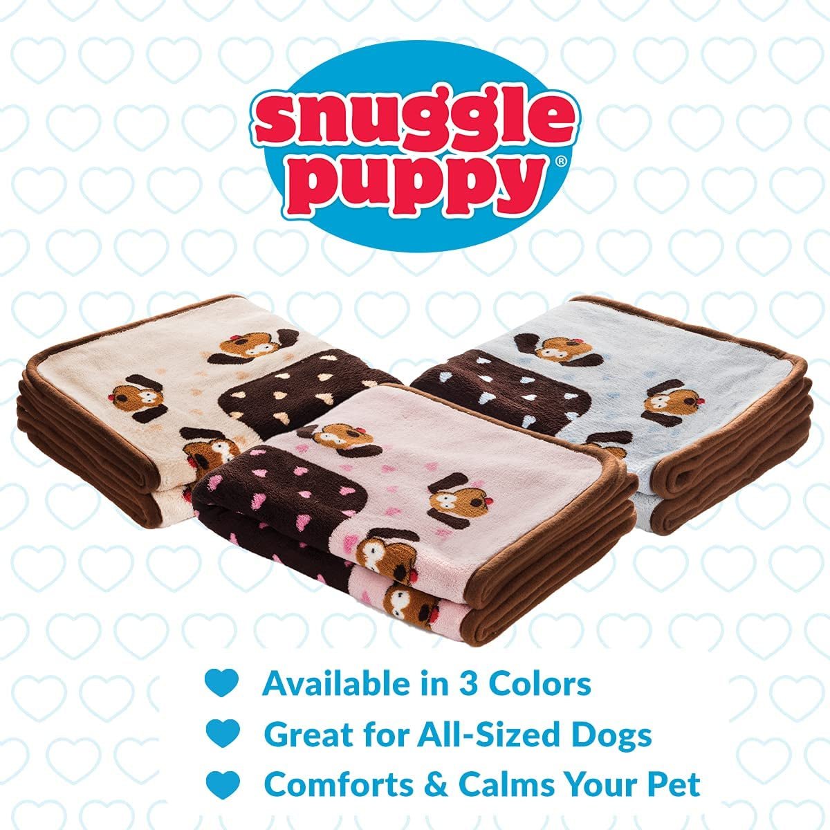Blanket for Pets - Cozy Dog Blanket for Small Dogs - Machine Washable Dog Blanket in Blue - PetOhPets