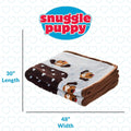 Blanket for Pets - Cozy Dog Blanket for Small Dogs - Machine Washable Dog Blanket in Blue - PetOhPets