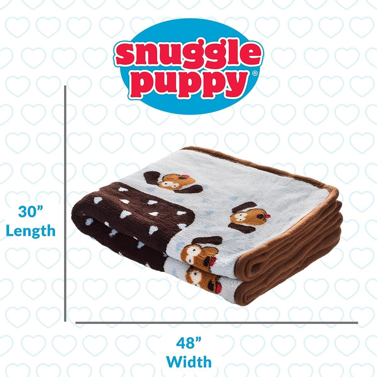Blanket for Pets - Cozy Dog Blanket for Small Dogs - Machine Washable Dog Blanket in Blue - PetOhPets
