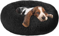 Calming Dog & Cat Bed, Donut Cuddler - round Bed for Small to Large Dogs & Cats, Raised Rim, Machine Washable (Up to 25/35/55/100Lbs) - PetOhPets