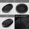 Calming Dog & Cat Bed, Donut Cuddler - round Bed for Small to Large Dogs & Cats, Raised Rim, Machine Washable (Up to 25/35/55/100Lbs) - PetOhPets