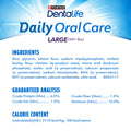 Purina large dog dental chews with chewy texture and eight ridges