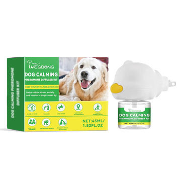 Dog Calming Diffuser Kit - for Relieving Pet Anxiety & Easing Stress in New Home Environments - PetOhPets