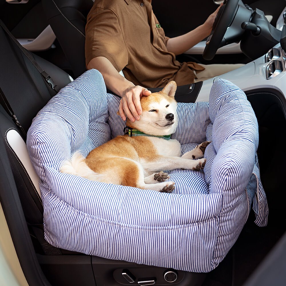 Dog Car Seat Bed - First Class - PetOhPets