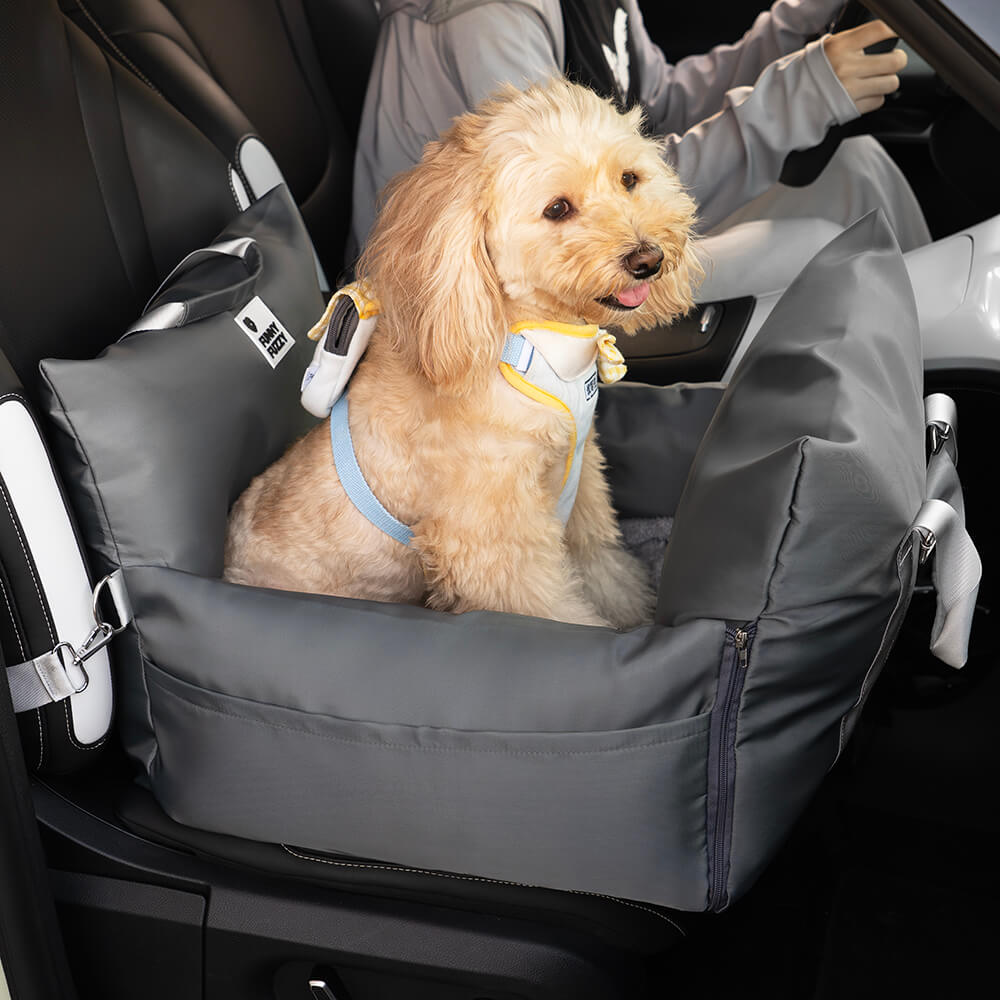 Dog Car Seat Bed - First Class - PetOhPets