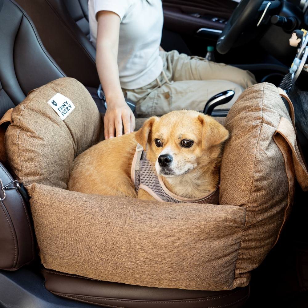 Dog Car Seat Bed - First Class - PetOhPets