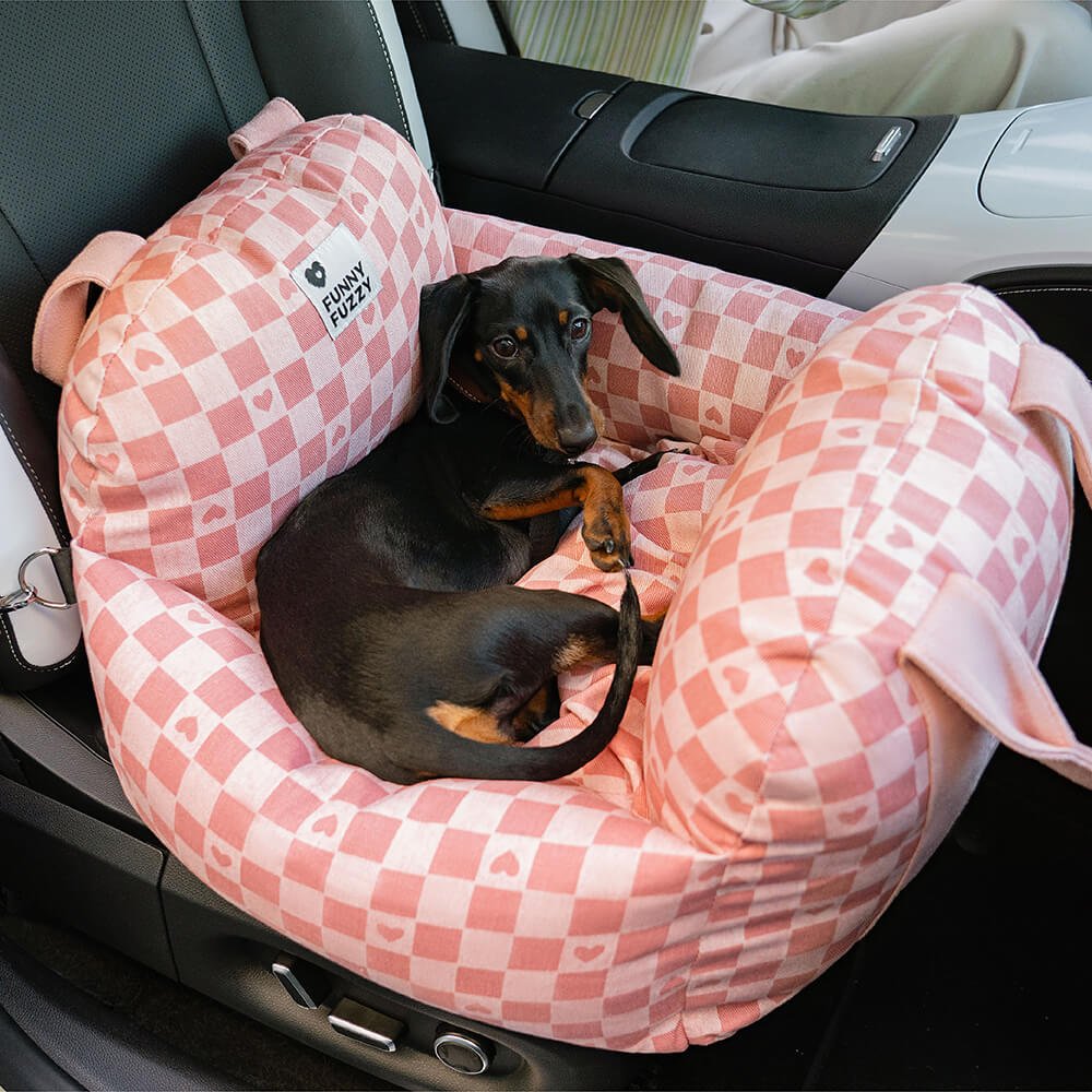 Dog Car Seat Bed - First Class - PetOhPets