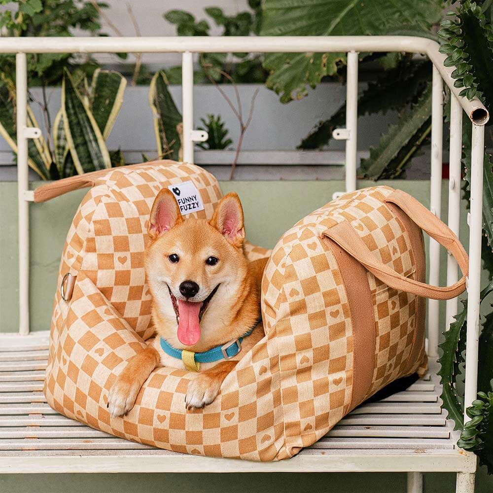 Dog Car Seat Bed - First Class - PetOhPets