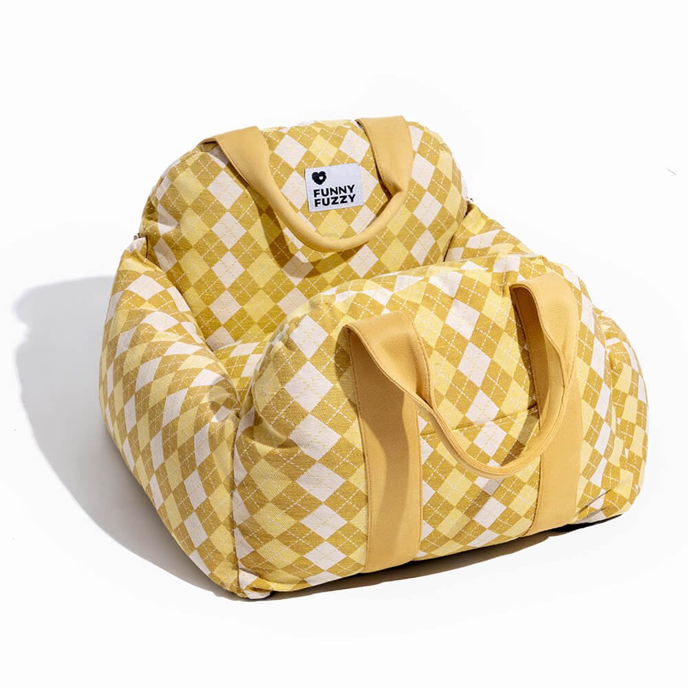 Dog Car Seat Bed - First Class - PetOhPets