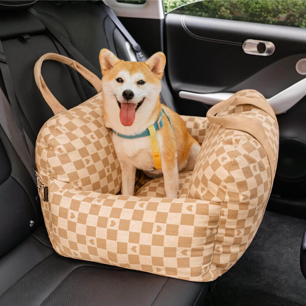 Dog Car Seat Bed - First Class - PetOhPets