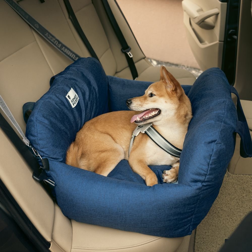 Dog Car Seat Bed - First Class - PetOhPets