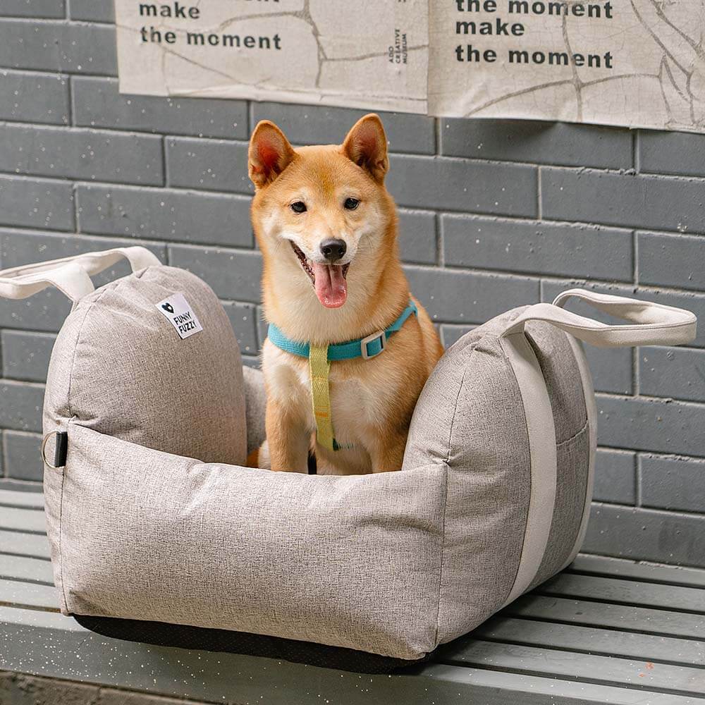 Dog Car Seat Bed - First Class - PetOhPets