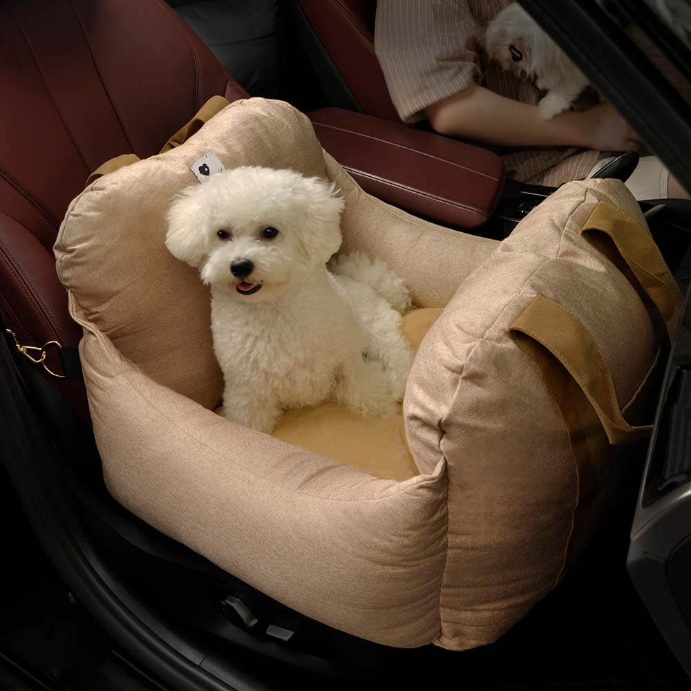 Dog Car Seat Bed - First Class - PetOhPets