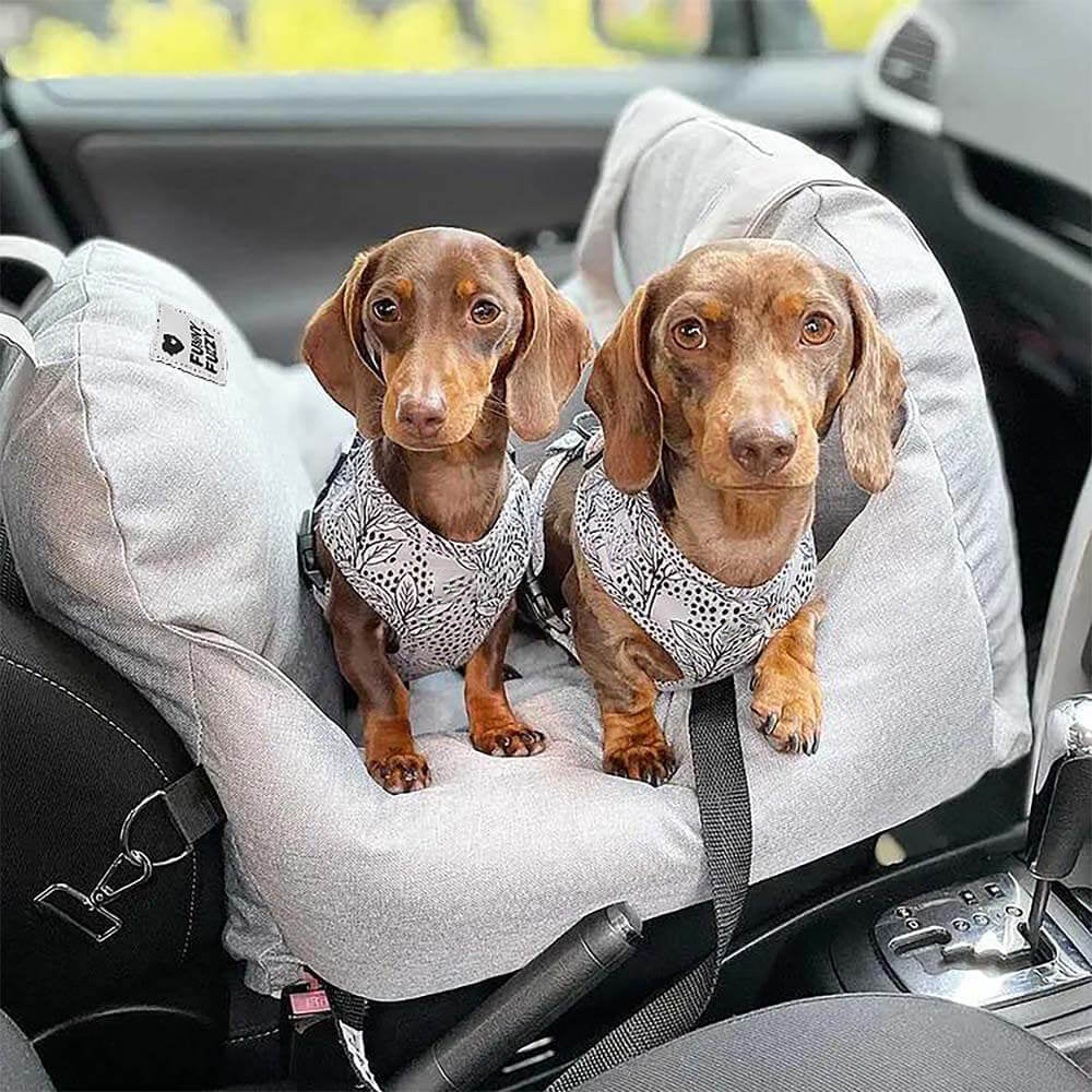 Dog Car Seat Bed - First Class - PetOhPets