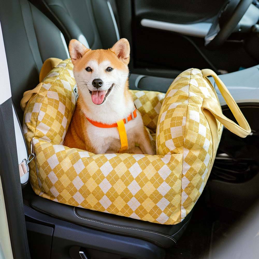 Dog Car Seat Bed - First Class - PetOhPets