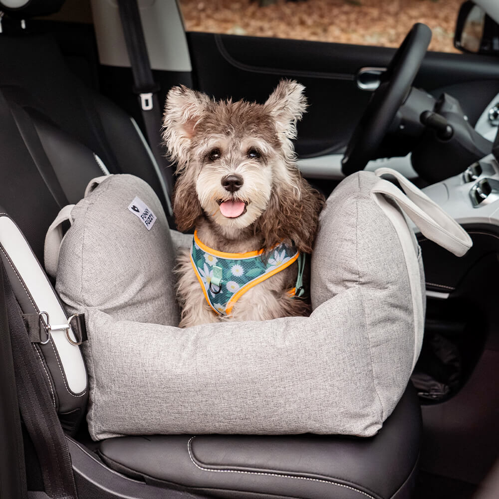 Dog Car Seat Bed - First Class - PetOhPets