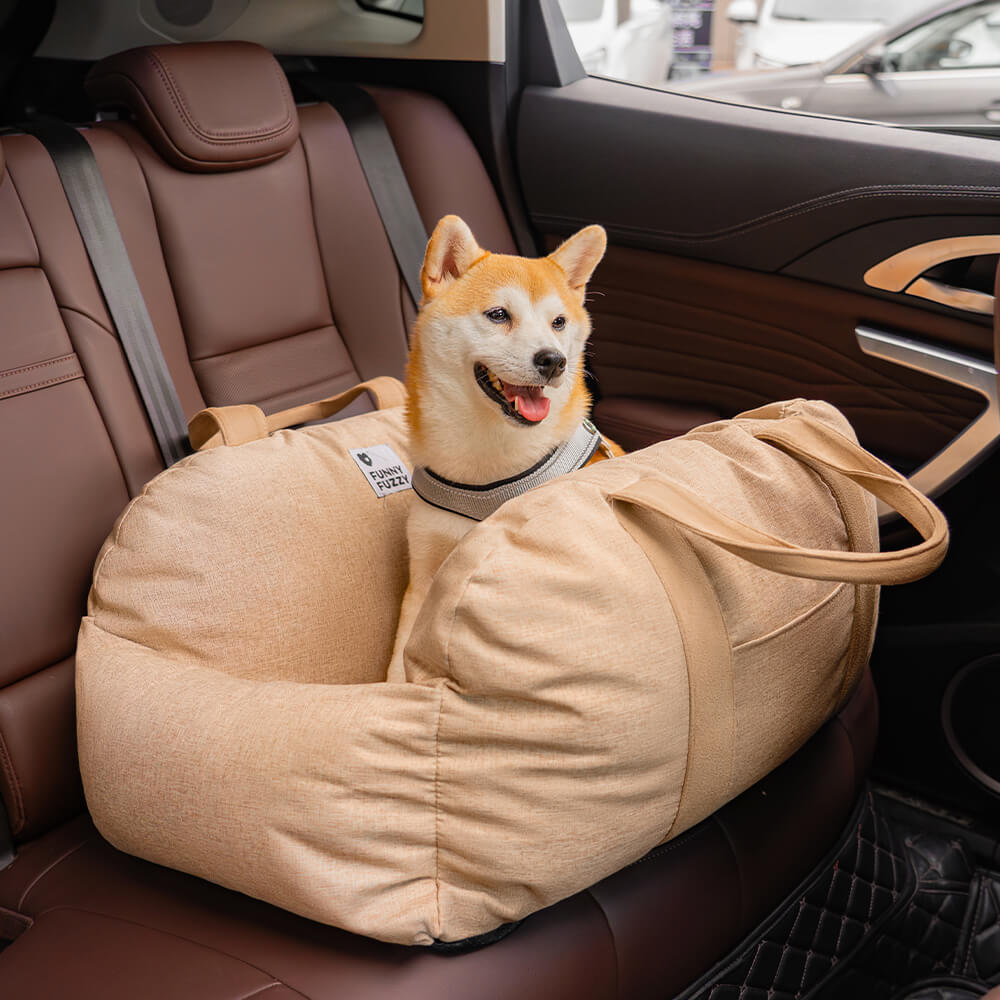 Dog Car Seat Bed - First Class - PetOhPets