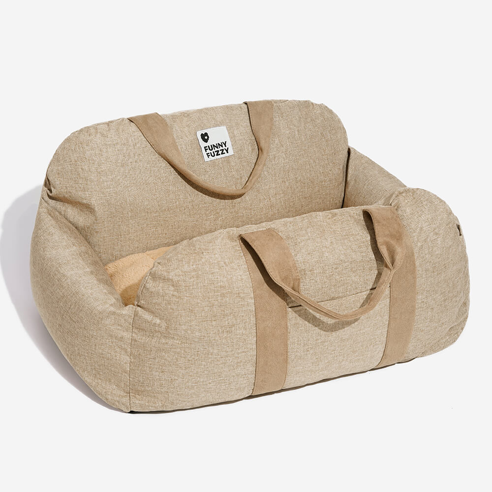 Dog Car Seat Bed - First Class - PetOhPets