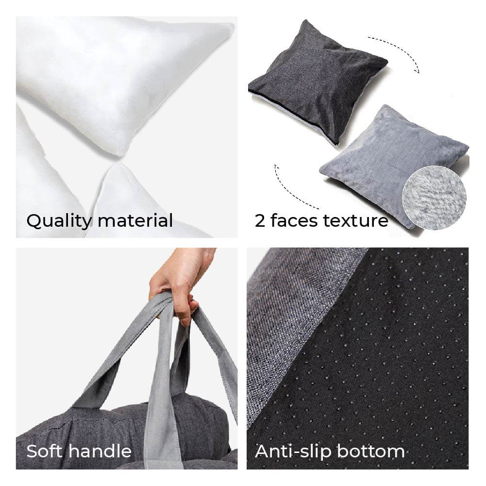 Dog Car Seat Bed - First Class - PetOhPets