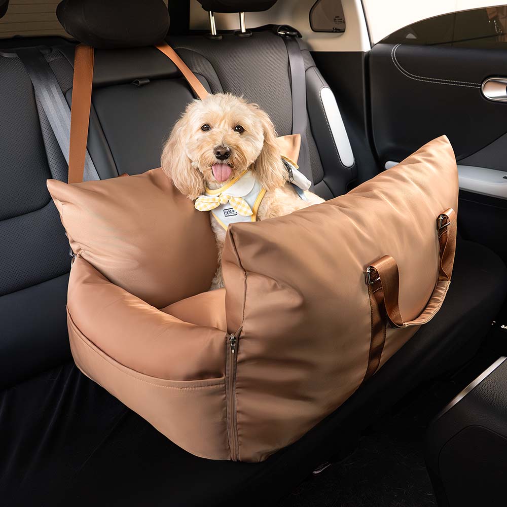 Dog Car Seat Bed - First Class - PetOhPets