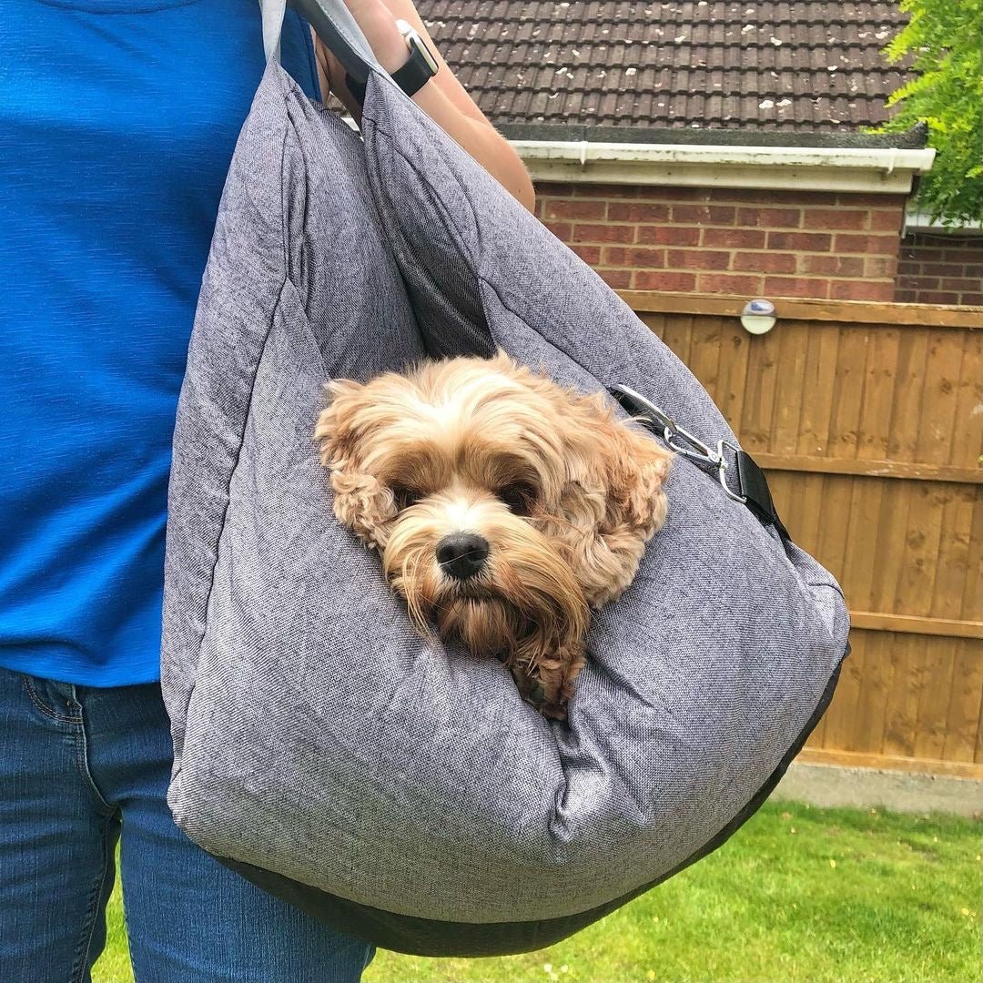 Dog Car Seat Bed - First Class - PetOhPets