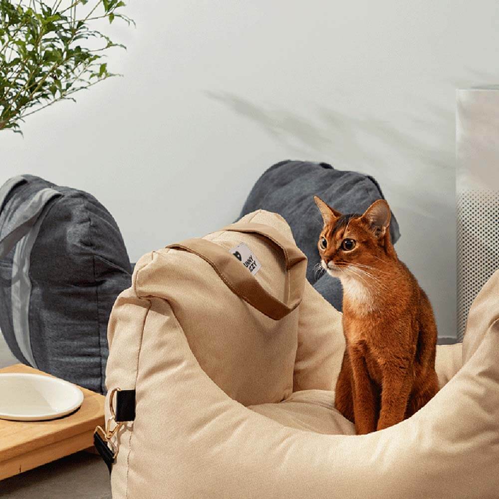 Dog Car Seat Bed - First Class - PetOhPets