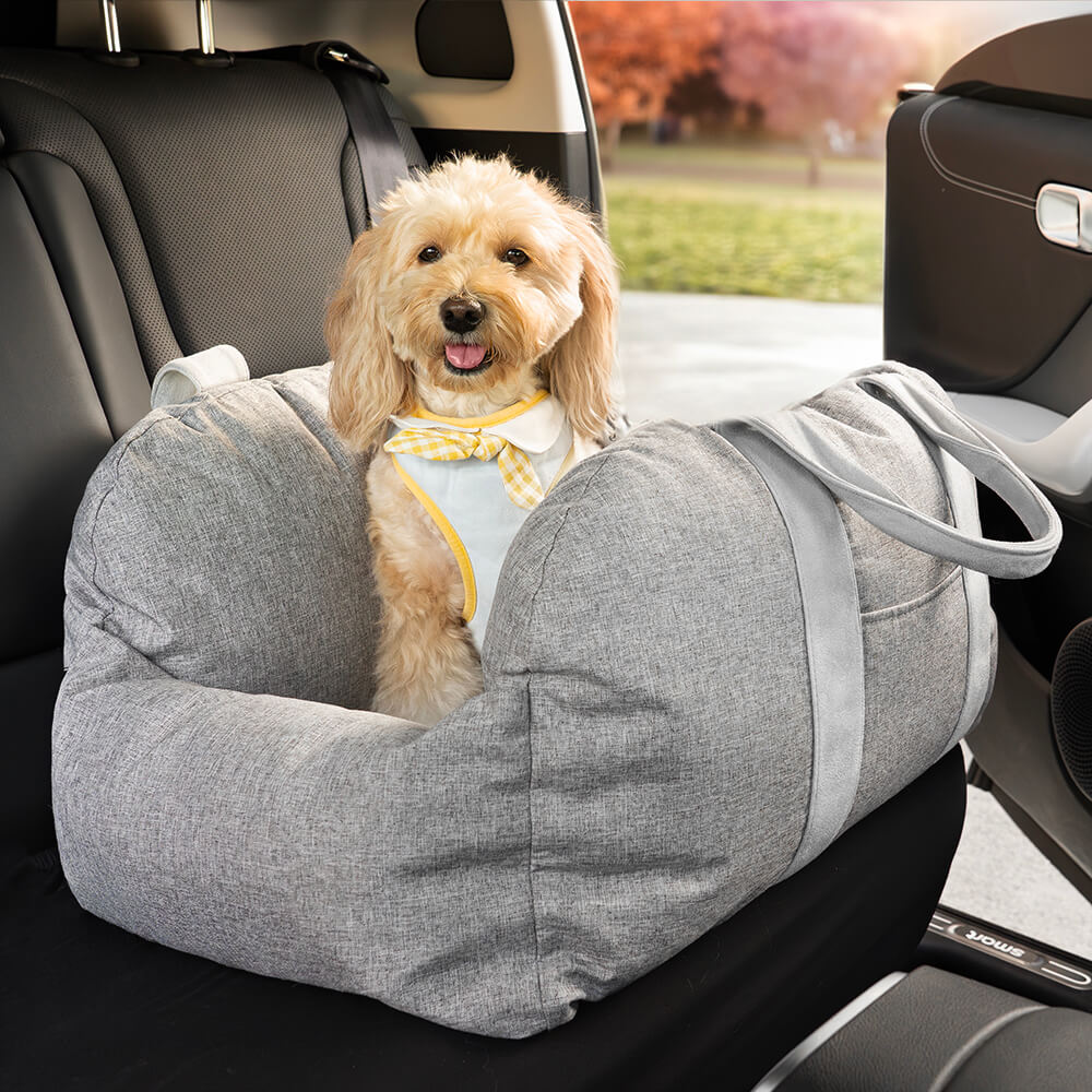 Dog Car Seat Bed - First Class - PetOhPets