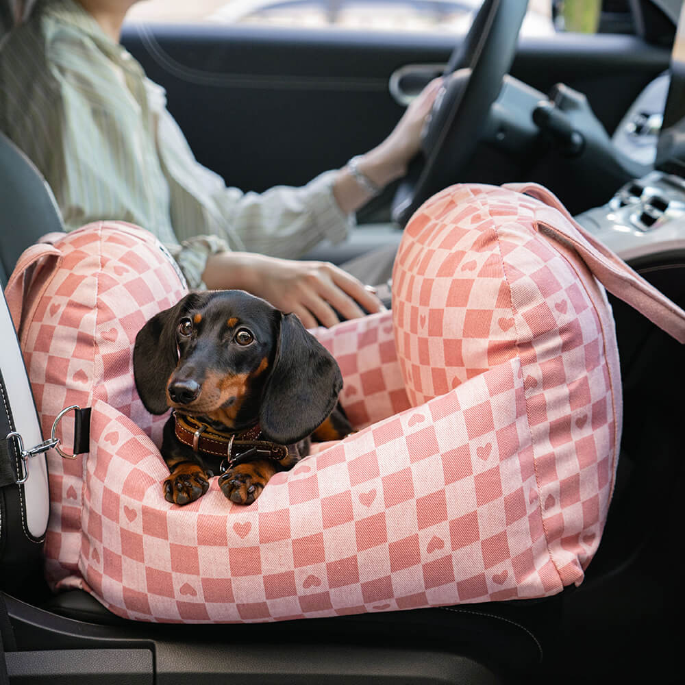 Dog Car Seat Bed - First Class - PetOhPets