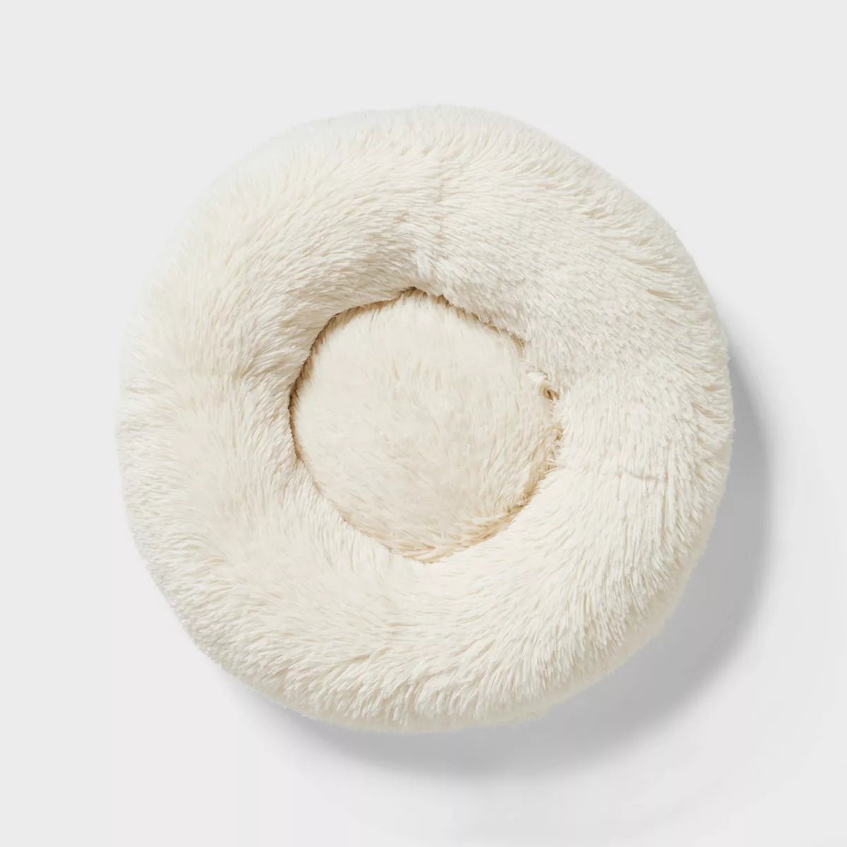 Donut Bolster Dog Bed - Boots & Barkley - Cream - PetOhPets