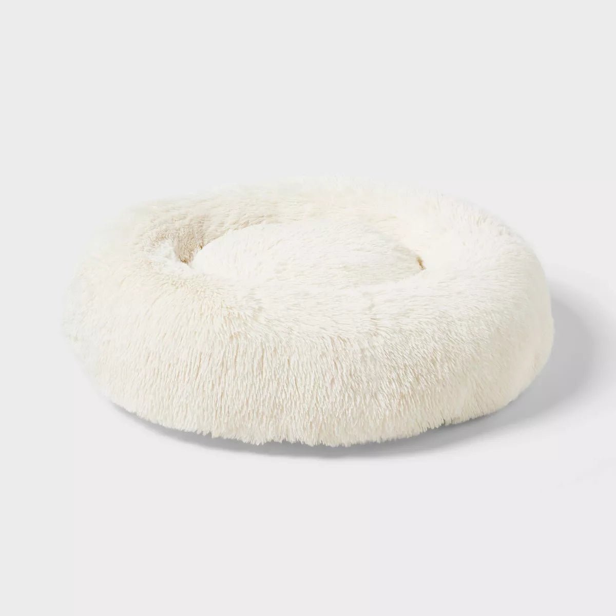 Donut Bolster Dog Bed - Boots & Barkley - Cream - PetOhPets