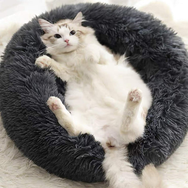 Donut Calming Pet Bed - PetOhPets