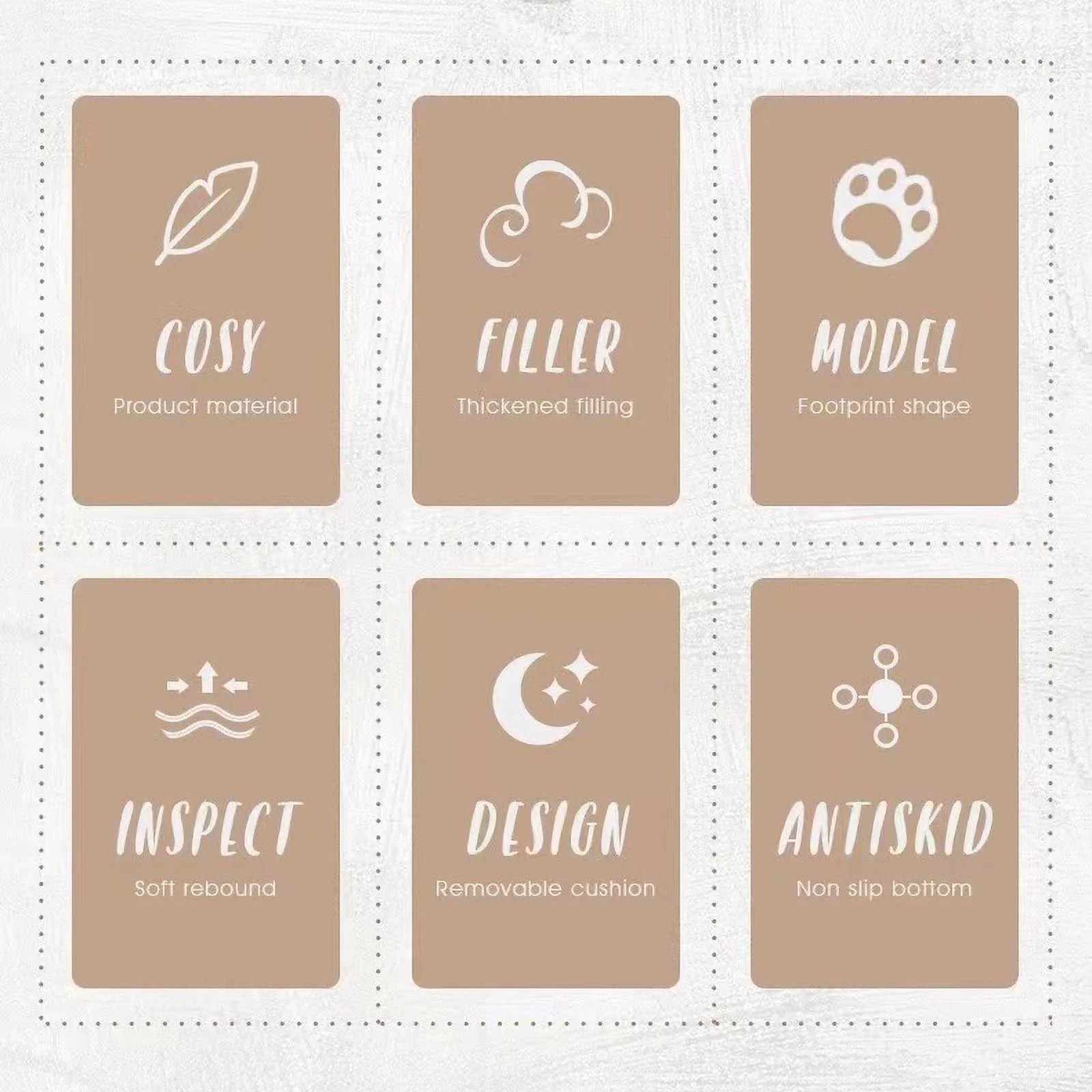 Clearance Dog Bed Cat Pet Sofa Cute Comfortable Cozy Pet Sleeping Beds for Small Dogs and Cats, Soft Fluffy Faux Fur Cat Cushion Dog Bed, Gray, 23.6 Inch