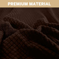 100% Waterproof Sofa Cover Non Slip Couch Cover Stretch Slipcover Leakproof Couch Protector for Kids Dogs Cats Pets, Coffee, Sofa