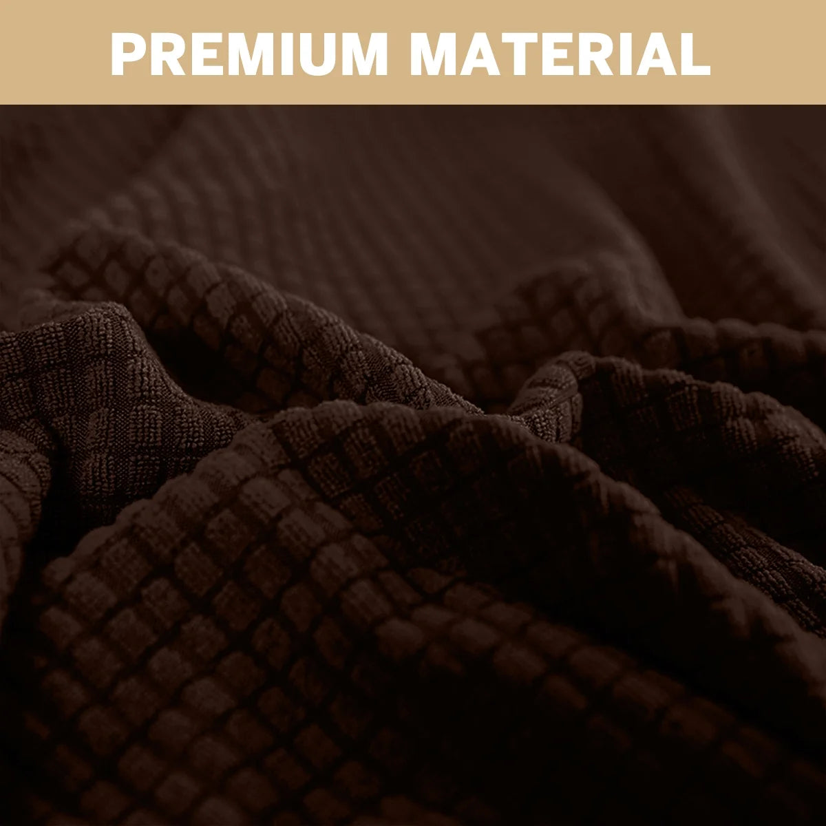 100% Waterproof Sofa Cover Non Slip Couch Cover Stretch Slipcover Leakproof Couch Protector for Kids Dogs Cats Pets, Coffee, Sofa