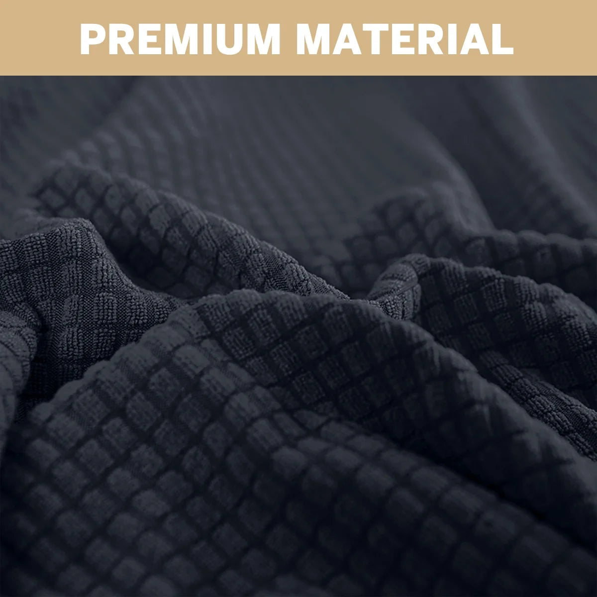 100% Waterproof Sofa Cover Non Slip Couch Cover Stretch Slipcover Leakproof Couch Protector for Kids Dogs Cats Pets, Dark Gray, Loveseat