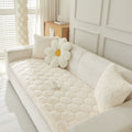 Plush Sofa Cushion Winter Thickened Sofa Cover Universal Cushion Sofa Cover Anti-Cat Scratch Sofa Towel for Living Room